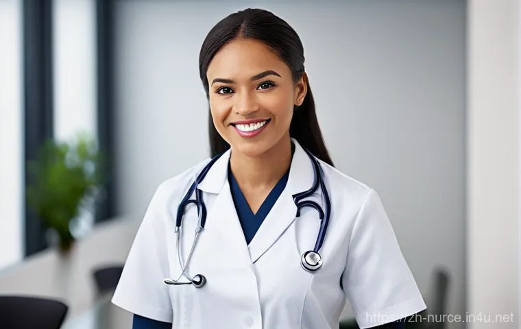 간호사 공채 시험 대비 전략 - **Prompt:** A diverse, focused young female nursing student, in her early twenties, wearing comforta... 간호사 공채 시험 대비 전략 - **Prompt:** A diverse, focused young female nursing student, in her early twenties, wearing comforta...