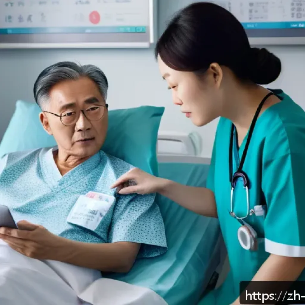 간호사의 실습 현장에서의 교훈 - A professional nursing team in a modern hospital setting, wearing clean and neat medical uniforms wi...
